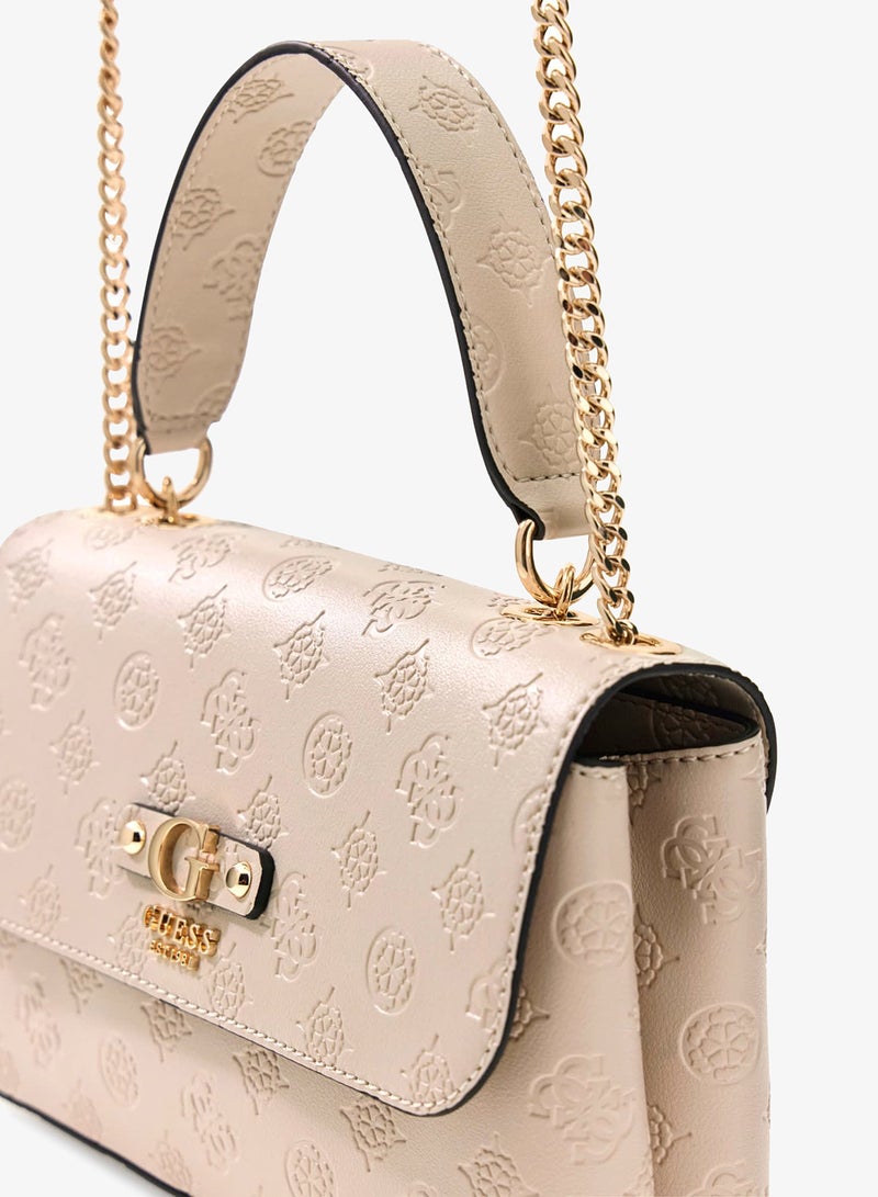 GUESS Dita Convertible Flap Over Crossbody Bag - Image 3